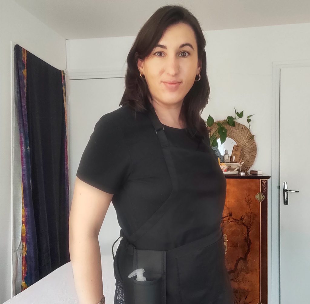 portrait de Elsa Bizet, masseuse professionnelle pour Panacée Massage